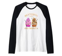 Funny Strawberry Milkshake with My Gnomies Cute Summer GNOME Manche Raglan