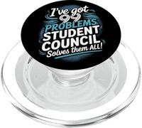 Funny Student Council Vibes School Election Day PopSockets PopGrip pour MagSafe