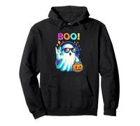 Funny Stylish Retro Halloween Rock Ghost Boo Party Disco Sweat à Capuche