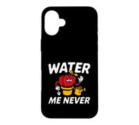 Funny Succulent Plant Killer Water Me Never Gardening Coque pour iPhone 16 Plus