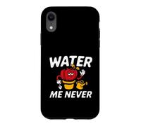 Funny Succulent Plant Killer Water Me Never Gardening Coque pour iPhone XR