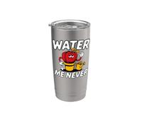 Funny Succulent Plant Killer Water Me Never Gardening Gobelet isotherme en acier inoxydable double paroi