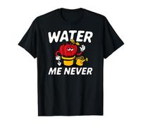 Funny Succulent Plant Killer Water Me Never Gardening T-Shirt Graphique avec Valeur