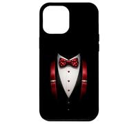 Funny Suit Costume Formal Bow Tie Halloween Tuxedo Coque pour iPhone 12 Pro Max