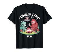 Funny Summer Camp 2026 Alien UFO Staff Squad Director Infirmière T-Shirt