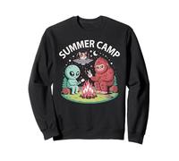 Funny Summer Camp Alien Bigfoot Staff Director Nurse Sweatshirt