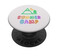 Funny Summer Camp Staff Besties Cousins Conseillère Directrice PopSockets PopGrip Adhésif