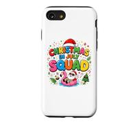Funny Summer Vacation Xmas Holiday, Christmas in July Squad Coque pour iPhone SE (2020) / 7/8