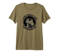 Funny Sunglasses Logo Lover I Just Really Like Capybaras Ok T-Shirt Haut de Gamme