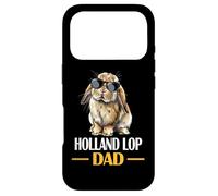 Funny Sunglasses Mini Holland Lop Dad Bunny Rabbit Lover Coque pour iPhone 17 Pro