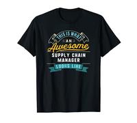 Funny Supply Chain Manager Emploi T-Shirt