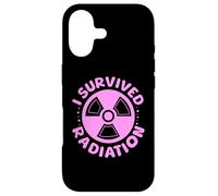 Funny Survived Radiation Cancer Awareness End of Treatment Coque pour iPhone 17