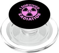 Funny Survived Radiation Cancer Awareness End of Treatment PopSockets PopGrip pour MagSafe