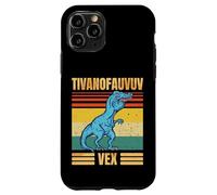 Funny T Rex Dinosaur Cartoon Retro Speech Gag Coque pour iPhone 11 Pro