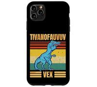Funny T Rex Dinosaur Cartoon Retro Speech Gag Coque pour iPhone 11 Pro Max