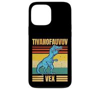 Funny T Rex Dinosaur Cartoon Retro Speech Gag Coque pour iPhone 13 Pro Max