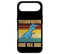 Funny T Rex Dinosaur Cartoon Retro Speech Gag Coque pour iPhone Air