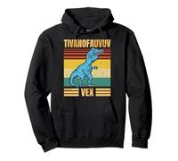 Funny T Rex Dinosaur Cartoon Retro Speech Gag Sweat à Capuche
