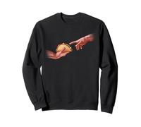 Funny Taco Creation God Hand Tacos Humor Food Sweatshirt