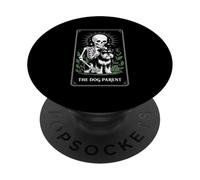 Funny Tarot Dog Parent Miniature Schnauzer PopSockets PopGrip Adhésif