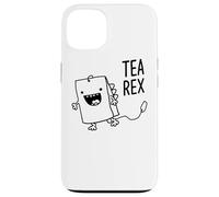 Funny Tea Rex Dinosaure Pun Tyrannosaure Rex Tea Lover Coque pour iPhone 13