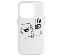 Funny Tea Rex Dinosaure Pun Tyrannosaure Rex Tea Lover Coque pour iPhone 14 Pro