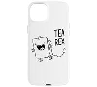 Funny Tea Rex Dinosaure Pun Tyrannosaure Rex Tea Lover Coque pour iPhone 15 Plus