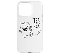 Funny Tea Rex Dinosaure Pun Tyrannosaure Rex Tea Lover Coque pour iPhone 15 Pro Max