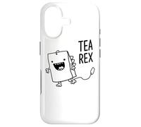 Funny Tea Rex Dinosaure Pun Tyrannosaure Rex Tea Lover Coque pour iPhone 17