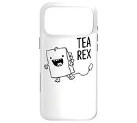 Funny Tea Rex Dinosaure Pun Tyrannosaure Rex Tea Lover Coque pour iPhone 17 Pro Max