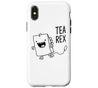 Funny Tea Rex Dinosaure Pun Tyrannosaure Rex Tea Lover Coque pour iPhone X/XS