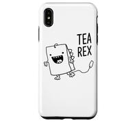 Funny Tea Rex Dinosaure Pun Tyrannosaure Rex Tea Lover Coque pour iPhone XS Max