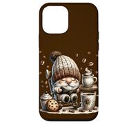 Funny Teacher Coffee GNOME Graphic with Cofffee and Books Coque pour iPhone 12 Mini