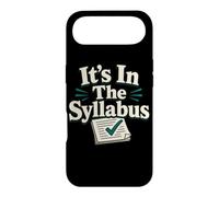 Funny Teacher Syllabus Classroom Professor Humour Coque pour iPhone Air