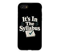 Funny Teacher Syllabus Classroom Professor Humour Coque pour iPhone SE (2020) / 7/8