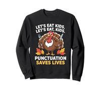 Funny Teacher Turquie Humour Ponctuation Sweatshirt
