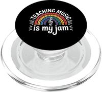 Funny Teaching Music is My Jam Saying Professor PopSockets PopGrip pour MagSafe