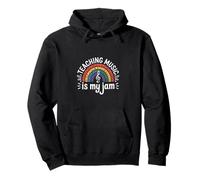 Funny Teaching Music is My Jam Saying Professor Sweat à Capuche