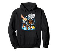 Funny Teckel - Bain pour Chien Grumpy Saucisse Sweat à Capuche