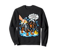 Funny Teckel - Bain pour Chien Grumpy Saucisse Sweatshirt