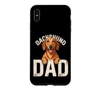 Funny Teckel Dad Dog Lover Wiener Dog Dad Coque pour iPhone XS Max