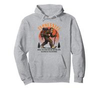 Funny Tennessee Hiking Sasquatch Bigfoot, Hiking & Camping Sweat à Capuche