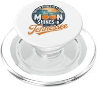 Funny Tennessee Moon Shines, Florida Sun Shines TN Humor PopSockets PopGrip pour MagSafe