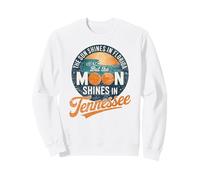 Funny Tennessee Moon Shines, Florida Sun Shines TN Humor Sweatshirt