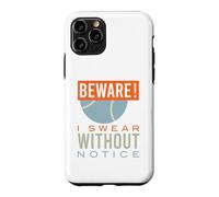 Funny Tennis, Attention, Je Le Jure sans préavis Coque pour iPhone 11 Pro