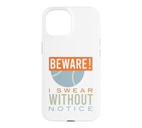 Funny Tennis, Attention, Je Le Jure sans préavis Coque pour iPhone 15