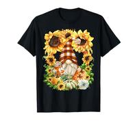 Funny Thanksgiving GNOME for Sunflower Mom Pumpkin Spice T-Shirt