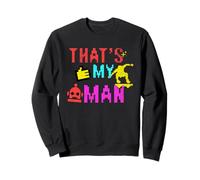 Funny That's My Man Gen Alpha Slang Jeux vidéo Sweatshirt