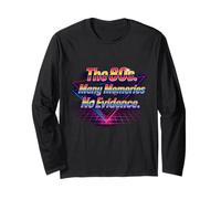 Funny The 80's Many Memories No Evidence Retro Throwback Manche Longue