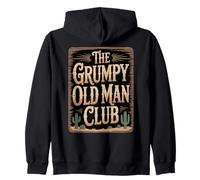 Funny The Grumpy Old Man Club, Motif Cactus Amusant pour Homme Sweat à Capuche